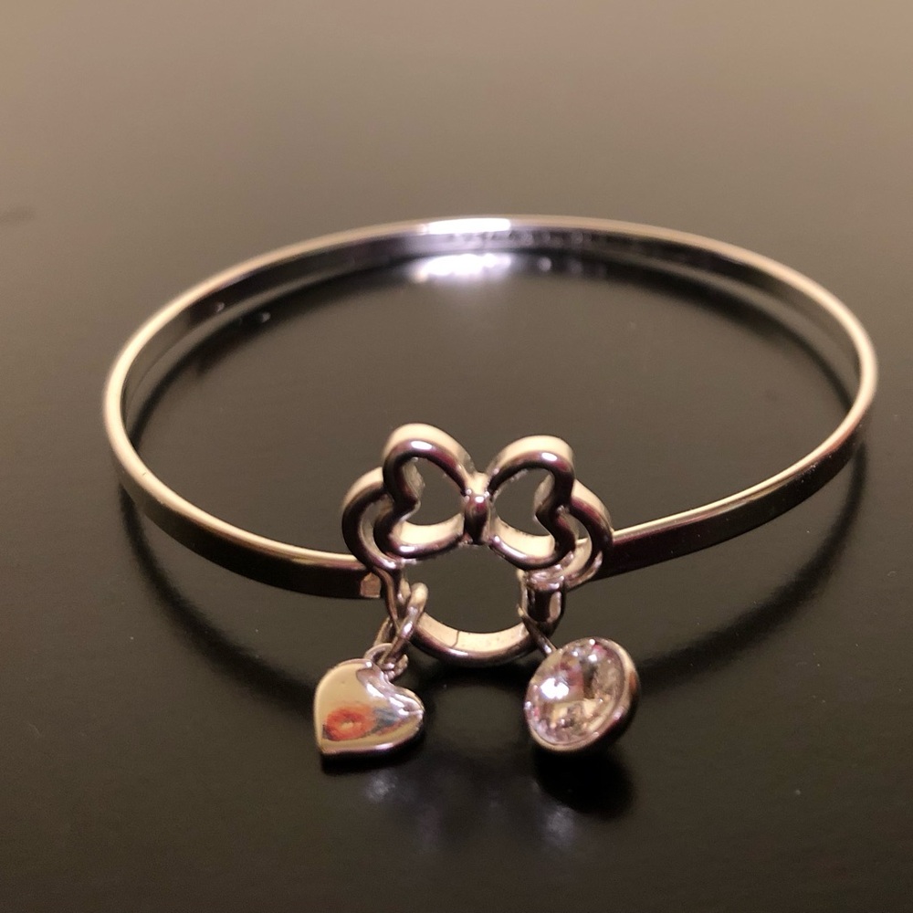 Minnie Mouse Silver Bracelet